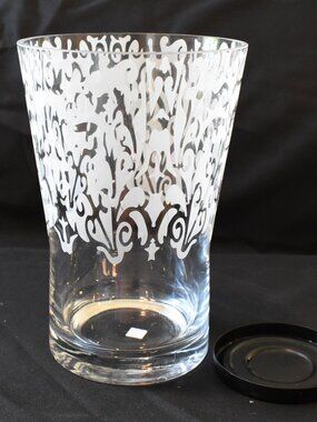 PartyLite P9680 Couture Pillar Hurricane Lamp